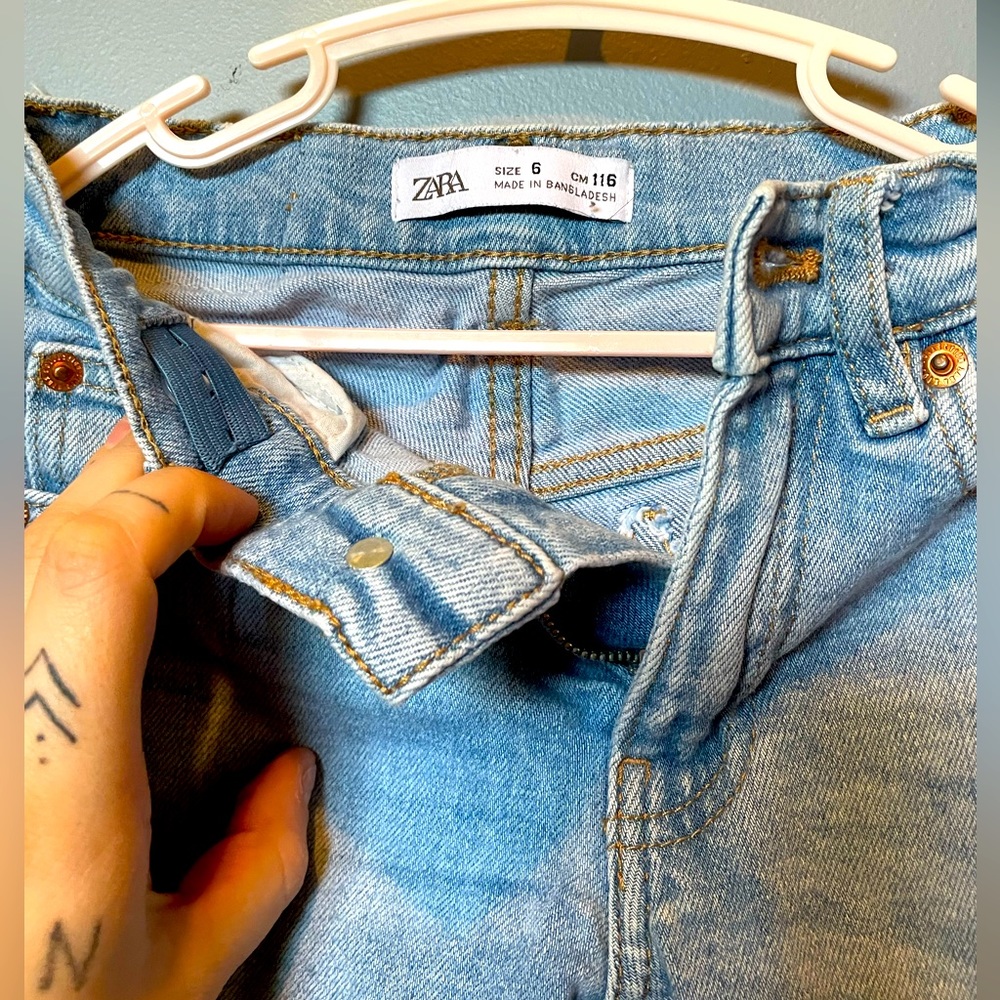 GIRLS Zara bell bottoms